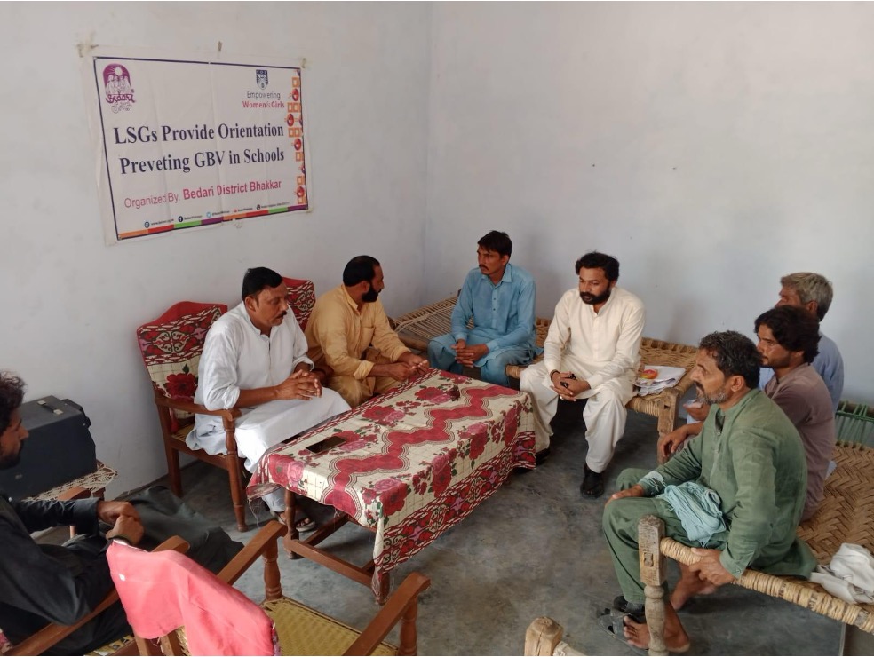 LSG group meeting in Pakistan.